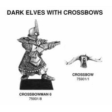 1995 Dark Elf Crossbowman Marauder Miniatures 75901/8 - metal